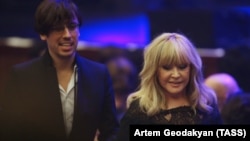 Телеведущий Максим Галкин и певица Алла Пугачева