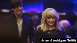 Телеведущий Максим Галкин и певица Алла Пугачева