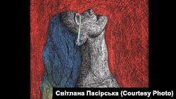 Фрагмент картини Світлани Пасірської «Біль»