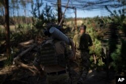 НА одній із позицій ЗСУ під Лиманом. 15 квітня 2024 року