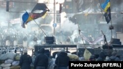 Киевский Майдан. Площадь Независимости. 31 января 2014 года