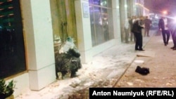 Игорь Каляпин после нападения в Грозном