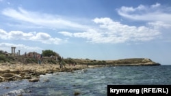 Вид на «Херсонес Таврический», август 2016 года