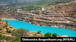 Кадыковский карьер в Балаклаве, май 2021 года