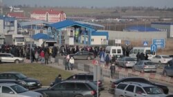 На Львівщині протестували на пунктах пропуску на українсько-польському кордоні (відео) На Львівщині протестували на пунктах пропуску на українсько-польському кордоні (відео)