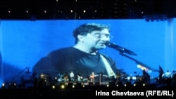 Юрий Шевчук на концерте группы ДДТ, ноябрь 2011 г