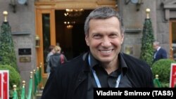 Россия. Теле- и радиоведущий Владимир Соловьев. СПб, 19.06.2015