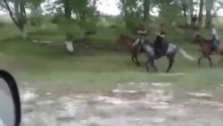 Конный переход в честь 460-летия так называемого добровольного вхождения Кабарды в состав России Конный переход в честь 460-летия так называемого добровольного вхождения Кабарды в состав России