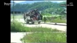 Evakuacija u bazu u Potočare 11. jula Evakuacija u bazu u Potočare 11. jula