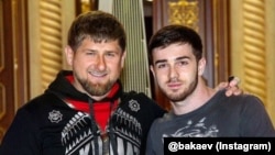 Глава Чечни Рамзан Кадыров и певец Зелимхан Бакаев