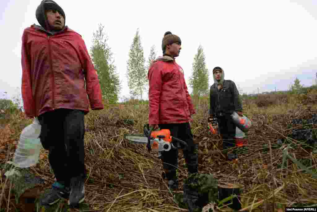 На груди каждого эмблема – "Кубок президента Республики Татарстан по гольфу"