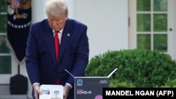 دونالد ترامپ در کنفرانس خبری کاخ سفید بر ضرورت اقدامات پیشگیرانه تاکید کرد.