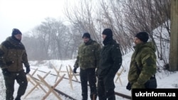Украина. Ветераны АТО блокируют железную дорогу, ведущую в "ДНР/ЛНР". 25.01.2017