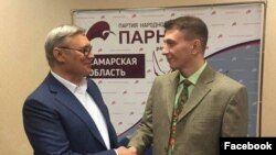 Михаил Касьянов (справа) и Андрей Балин