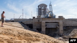 Общий вид космодрома Восточный, 14 июля 2015 г.