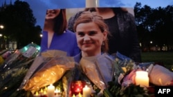 Фотография Джо Кокс (Лондон, 16 июня 2016 года)