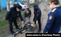 Илья Канахин участвует в следственных действиях в 2020 году, Ульяновская область.