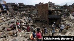 Город Бхактапур – после землетрясения