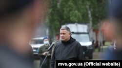 Міністр внутрішніх справ України Арсен Аваков нещодавно відвідував навчання службовців відомства. Харківська область, 5 червня 2021 року