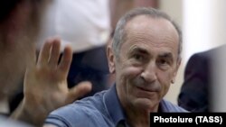 Колишній президент Вірменії Роберт Кочарян у суді. Єреван, 20 вересня 2019 року