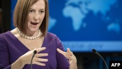 На снимке: Джениффер Псаки