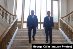 Ilie Bolojan și Nicușor Dan.