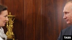 Владимир Путин встречается с Анной Кузнецовой