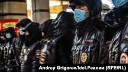 Tatarstan -- Kazan -- action in support of Alexei Navalny -- 21Apr2021