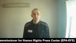 Олег Сенцов в колонии