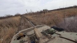 Краєвиди Водяного під час доставки «БК», води та харчів на БМП-2 Краєвиди Водяного під час доставки «БК», води та харчів на БМП-2