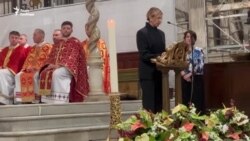 Промова Олени Зеленської під час меси в Римі з нагоди 1000-денного широкомасштабного вторгнення Росії в Україну Промова Олени Зеленської під час меси в Римі з нагоди 1000-денного широкомасштабного вторгнення Росії в Україну