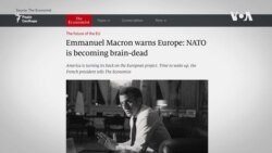 Помпео, Меркель, Столтенберґ заперечують різкі слова Макрона про альянс – відео Помпео, Меркель, Столтенберґ заперечують різкі слова Макрона про альянс – відео