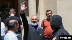 Armenia-National Security officers arrest Archbishop Bagrat Galstanyan in Yerevan, Armenia, 25 June, 2025