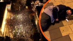 Перцевий газ і водомети проти учасників: розгін мітингу у Тбілісі (відео) Перцевий газ і водомети проти учасників: розгін мітингу у Тбілісі (відео)