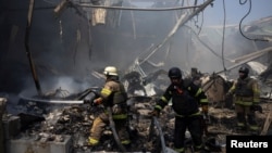 Наслідку російського удару по друкарні у Харкові, Україна, 23 травня 2024 року