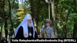 Патріарх Кирило у Севастопольському парку Дніпропетровська