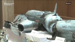 Saudi Arabia Shows Debris, Says It Proves Attack 'Sponsored By Iran' Saudi Arabia Shows Debris, Says It Proves Attack 'Sponsored By Iran'