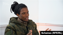 Френк Даріо Яроші Манфуга в інтерв'ю для програми проєкту Радіо Свобода «Схеми»