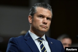 Міністр оборони США Піт Геґсет відвідує слухання комітету Сенату з питань збройних сил на Капітолійському пагорбі у Вашингтоні, США, 18 червня 2025 року