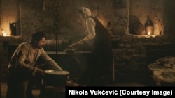 Sa snimanja filma "Obraz" Nikole Vukčevića