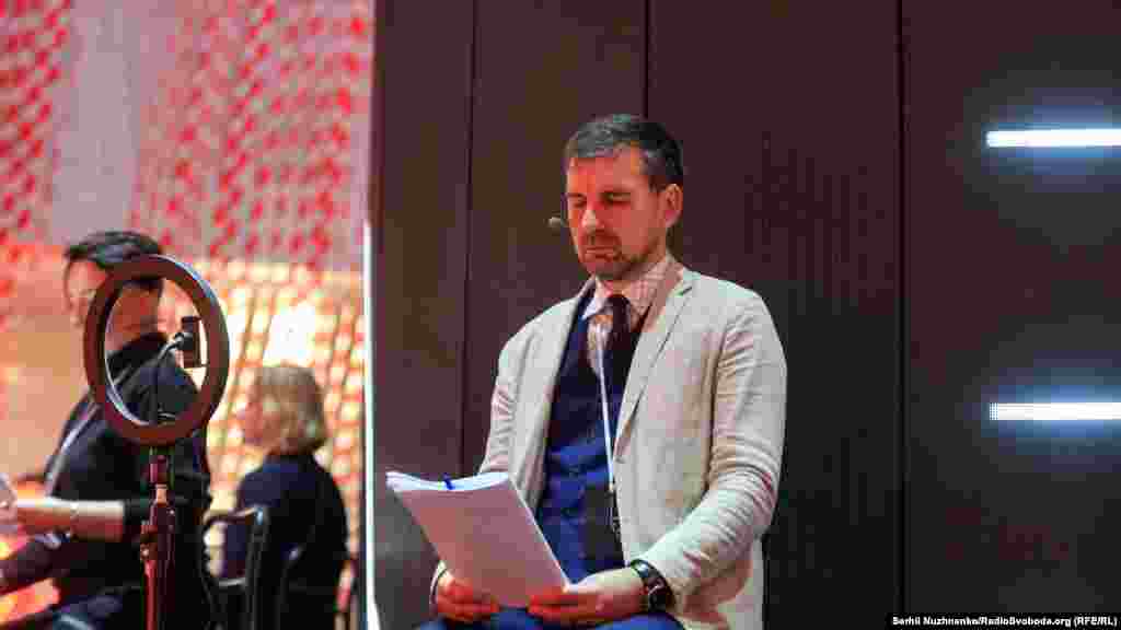 Журналист, ведущий программы «Свобода слова» на телеканале ICTV Вадим Карпяк