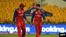 راشد خان او محمد نبي - انځور له ارشيفه