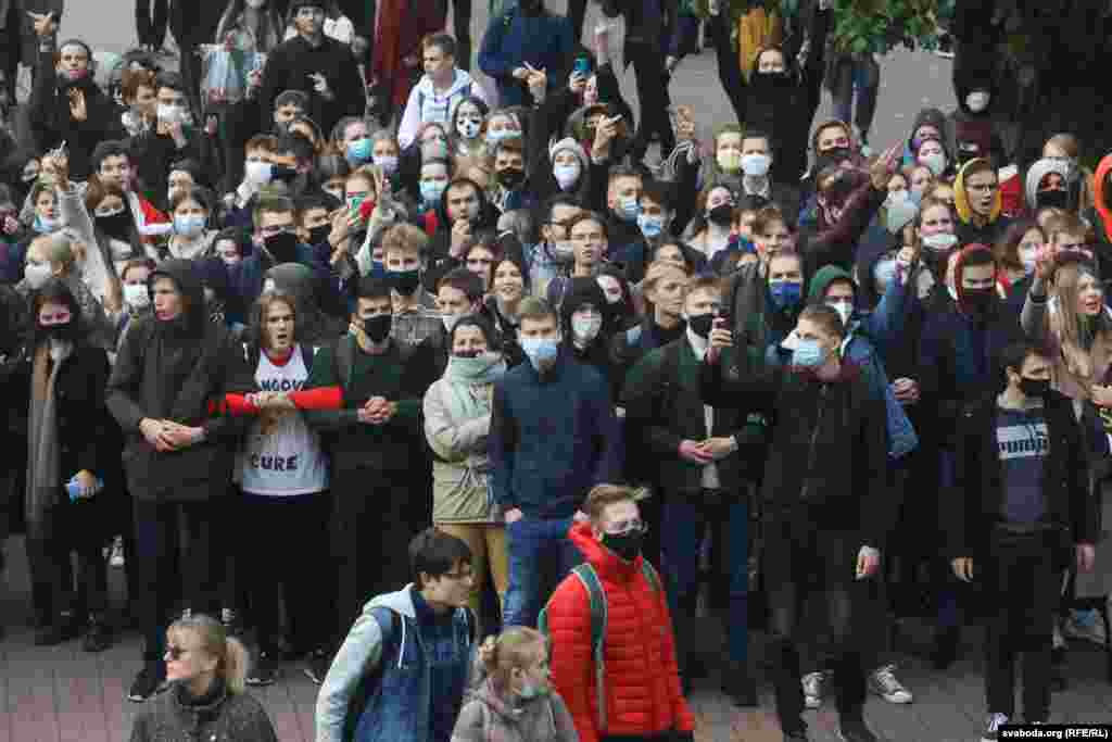 Але студенти втрималися – омонівці пішли