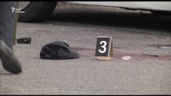 Оперативні дії на місці убивства поліцейських у Дніпрі Оперативні дії на місці убивства поліцейських у Дніпрі