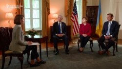 U.S. Senators In Kyiv Pledge Support For Ukraine, Warn 'Aggressive' Russia U.S. Senators In Kyiv Pledge Support For Ukraine, Warn 'Aggressive' Russia