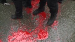 В Одесі затримали двох активістів під час акції на підтримку полонених українських моряків – відео В Одесі затримали двох активістів під час акції на підтримку полонених українських моряків – відео