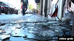 Вандализиран турски ресторан во Подгорица, 28 октомври 2025 година