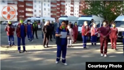 Кадр из обращения пермских медиков президенту России