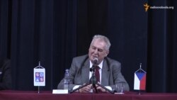 Президент Земан сказав, що не розуміє запитання Президент Земан сказав, що не розуміє запитання