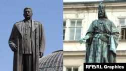 Герои разных народов. Памятники Сталину и Карлу IV